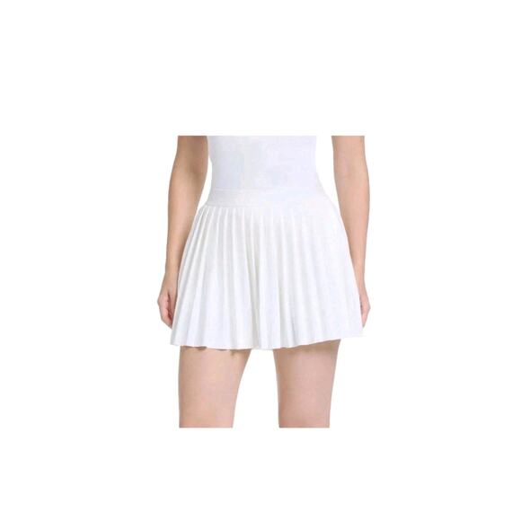 Tretorn Women's Stretch Pockets Inner Shorts Tennis Short Skort, White, Size L - Picture 1 of 2